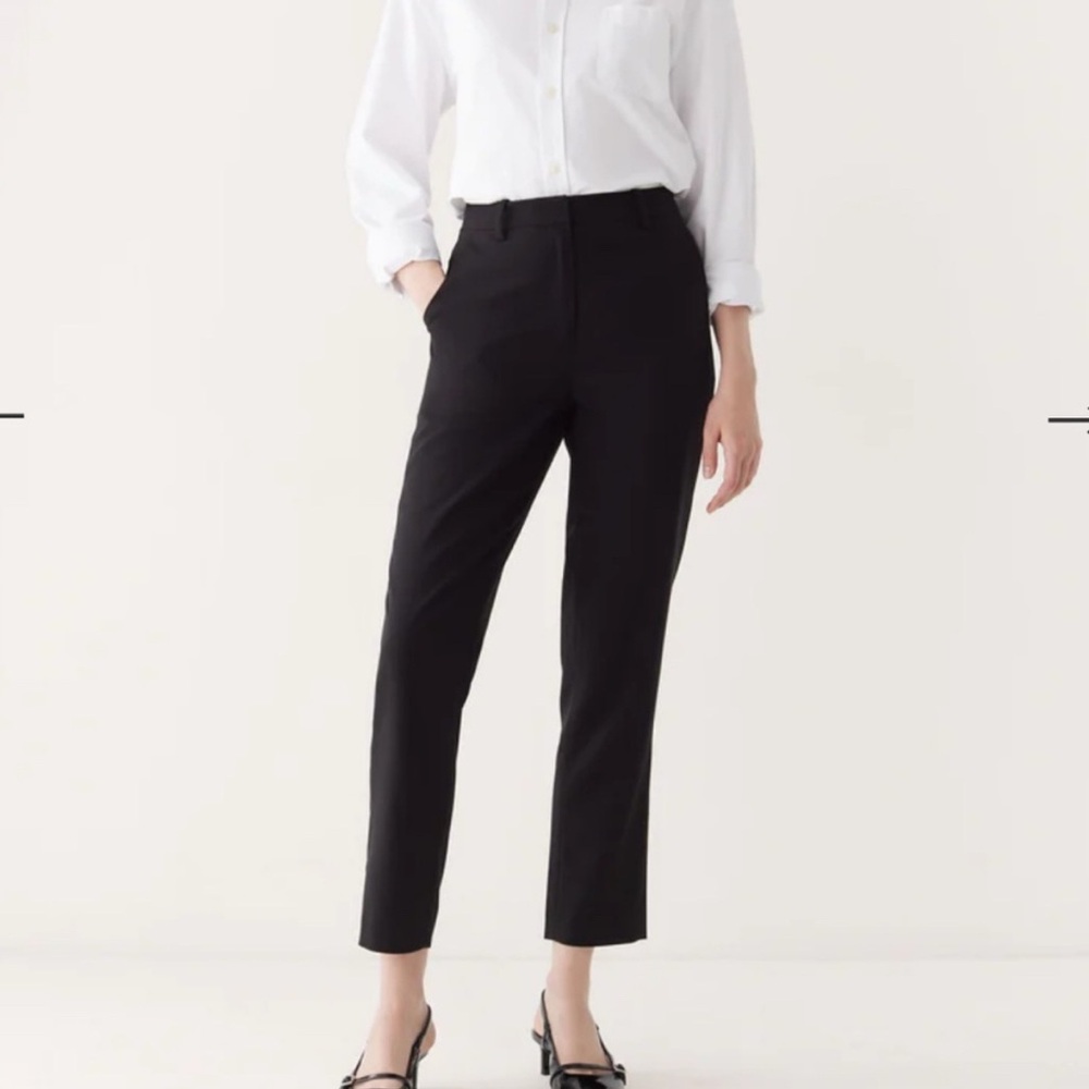 Frank And Oak Eleanor Slim Pant - Black 4